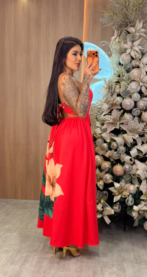 Vestido Juliana - Vermelho