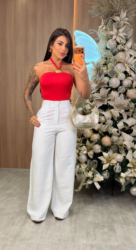 Body Patrícia - Vermelho