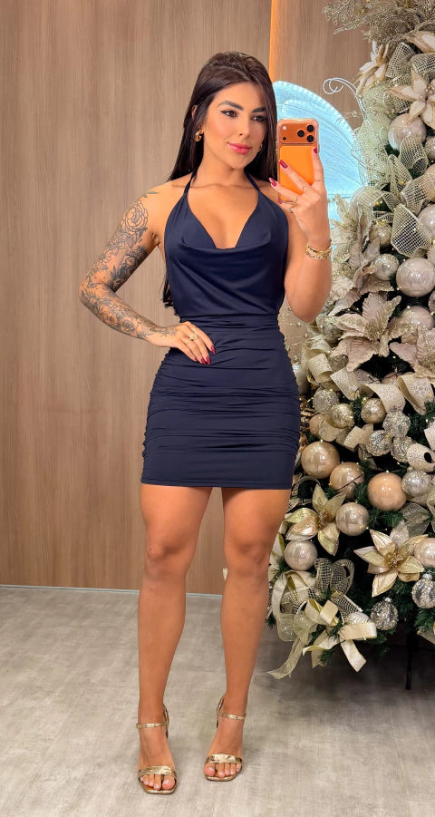 Vestido Serena - Preto