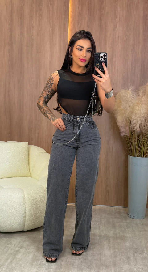 Calça Wide Leg - Taina