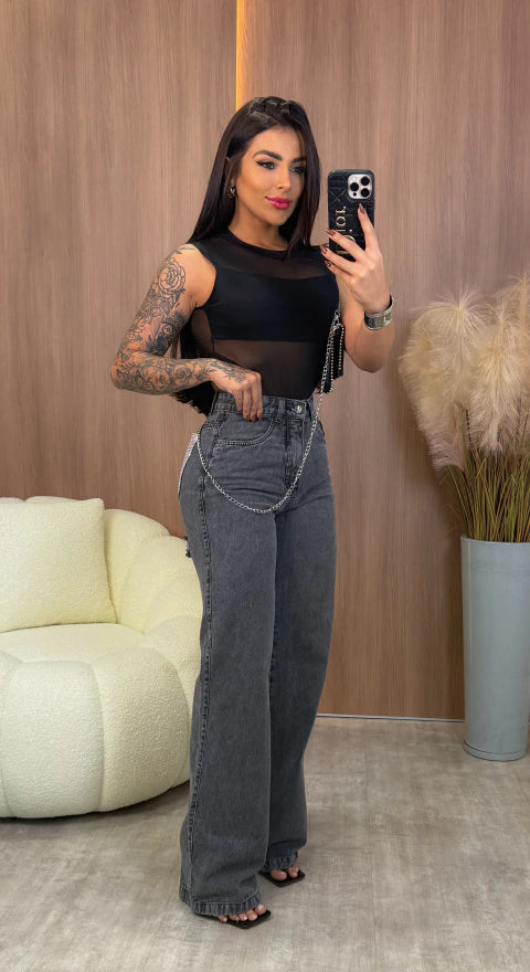 Calça Wide Leg - Taina