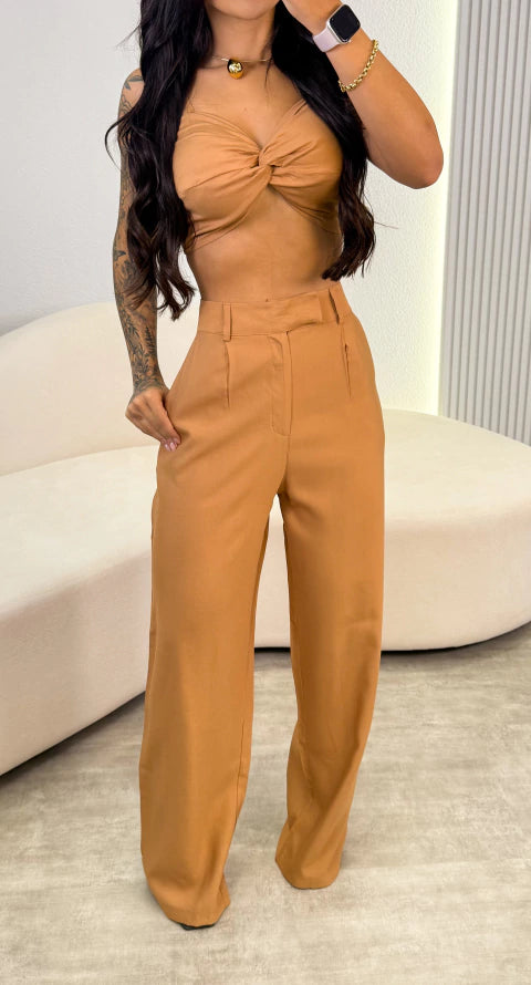 Conjunto Sophia - Caramelo