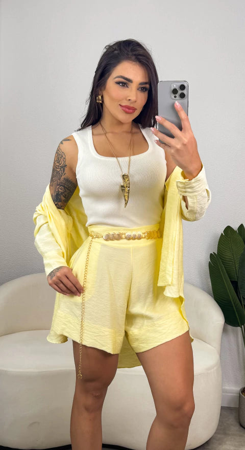 Blusa Tricot Modal Zara - Off White