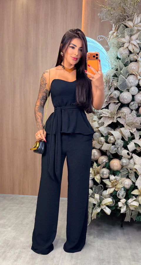 Conjunto Marina - Preto