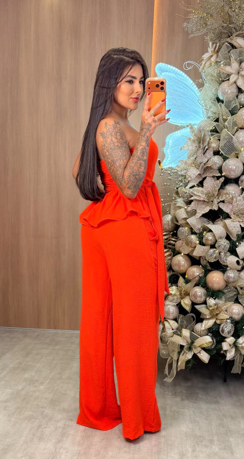 Conjunto Marina - Laranja