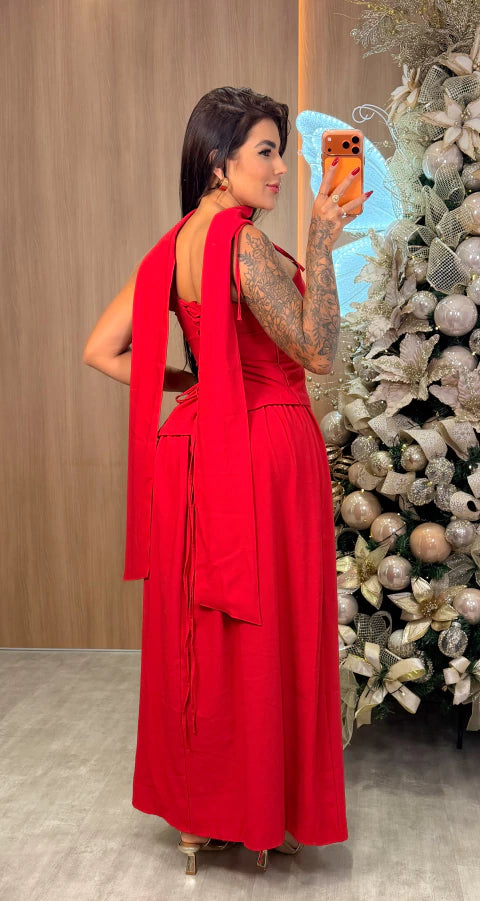 Vestido Lady - Vermelho