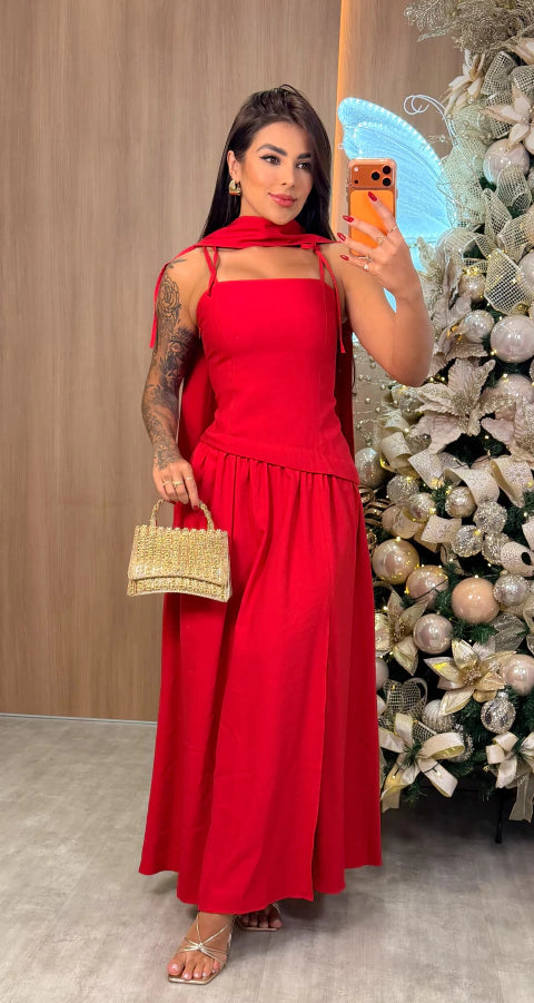 Vestido Lady - Vermelho