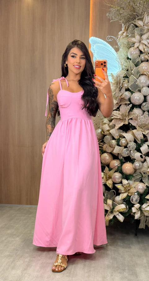 Vestido Agata - Rosa