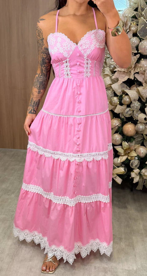 Vestido Alice - Rosa