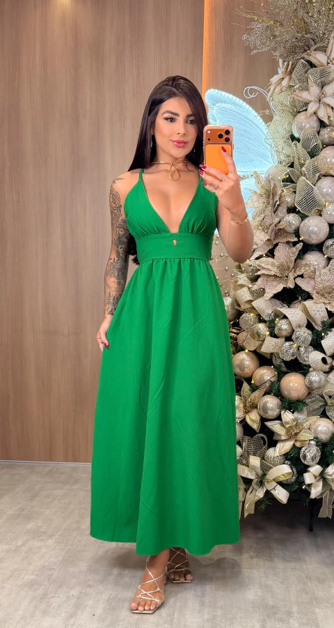 Vestido Débora- Verde