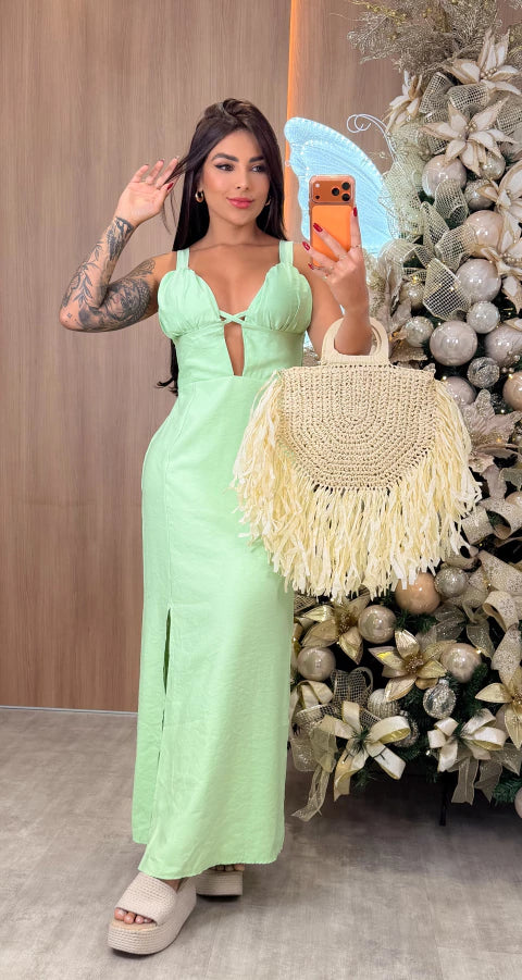 Vestido Melanie- Verde