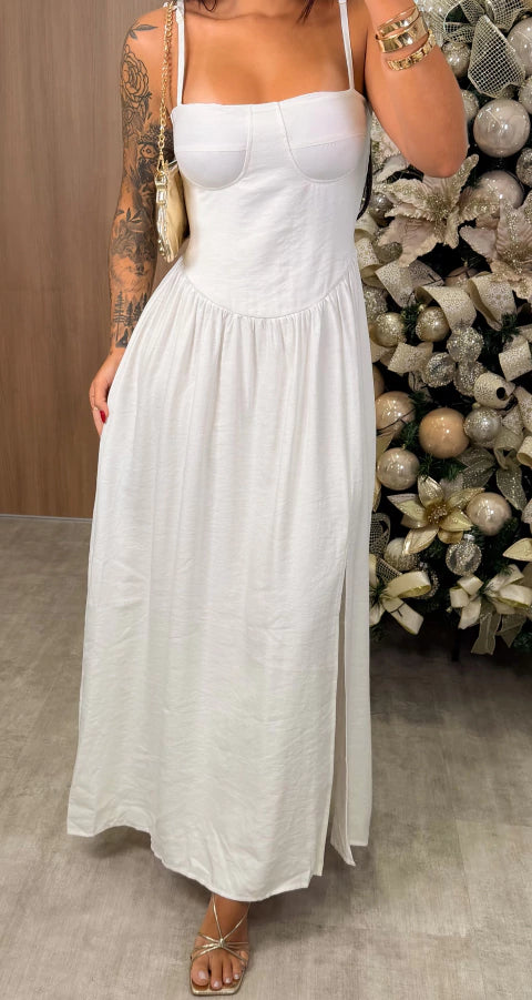 Vestido Junia - Branco