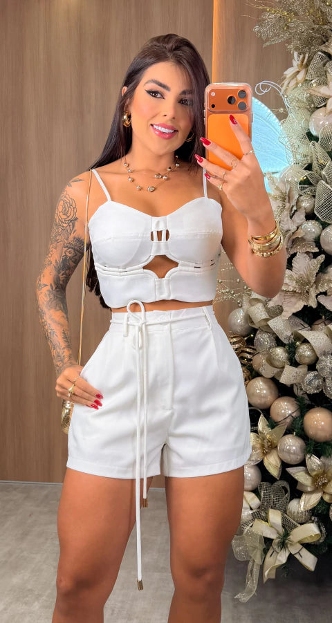Conjunto Suelen - Branco