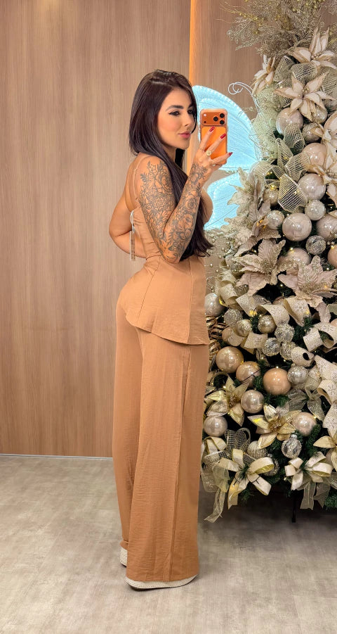 Conjunto Andréia - Marrom