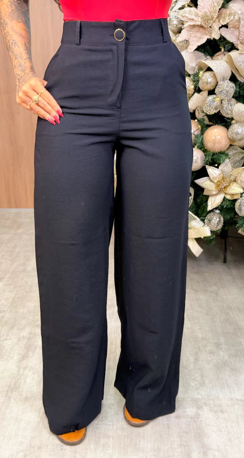 Calça Alfaiataria Ivy - Preto