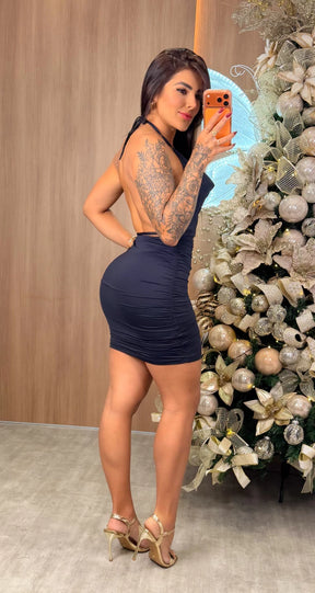 Vestido Serena - Preto