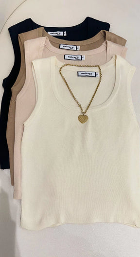 Blusa Tricot Modal Zara - Off White