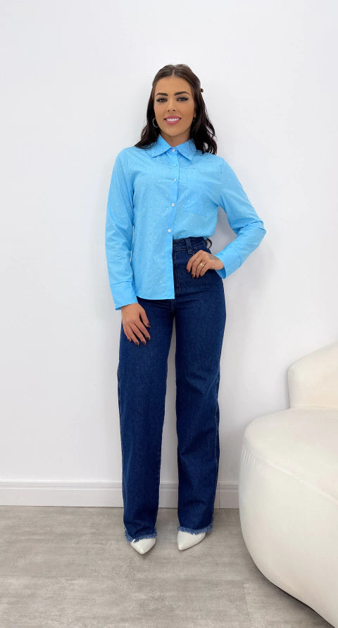 Camisa Strass Cida - todas as cores aqui