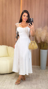 Vestido Isabel - Branco