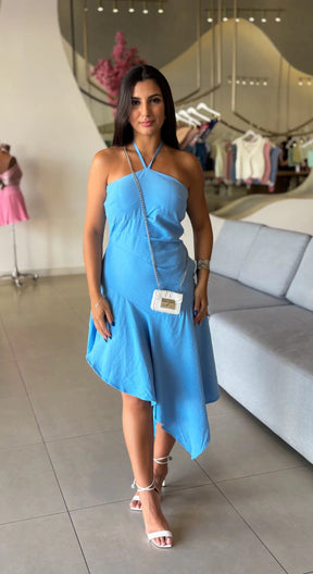 Vestido Luiza - Azul
