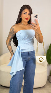 Blusa Lary - Azul