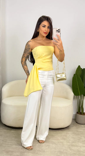 Blusa Lary - Amarelo