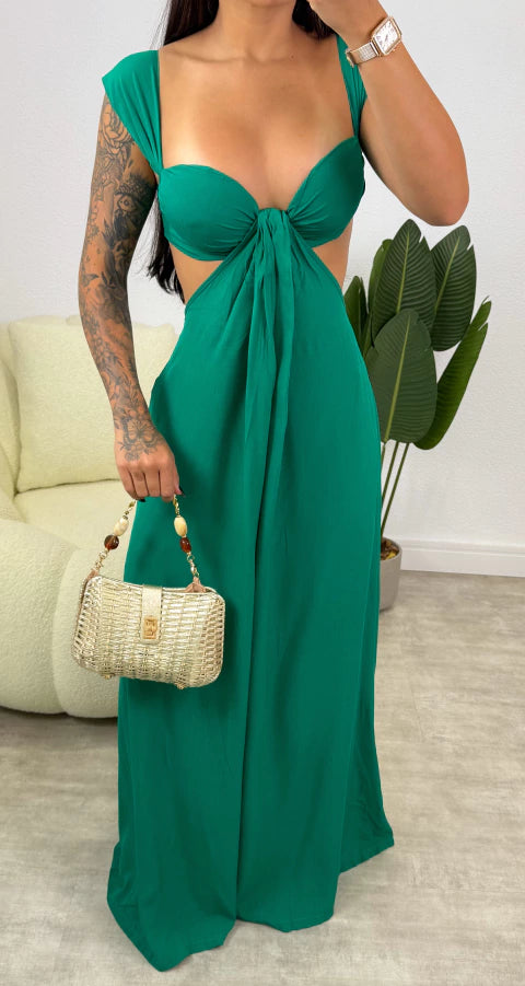 Macacão Giana - Verde Bandeira