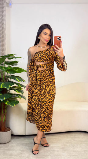Vestido Duna Dalila - Animal Print