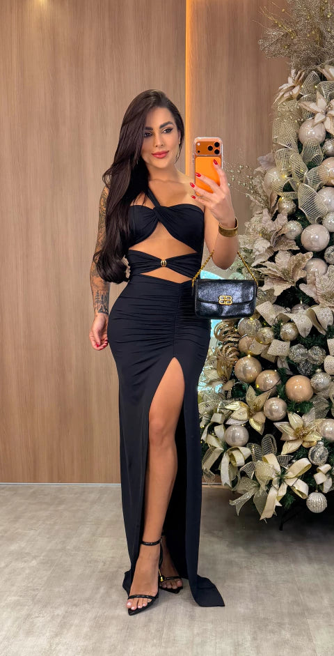 Vestido Mariana - Preto