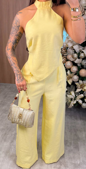 Conjunto Francielly Amarelo