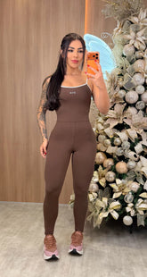 Macacão Veronica Marrom