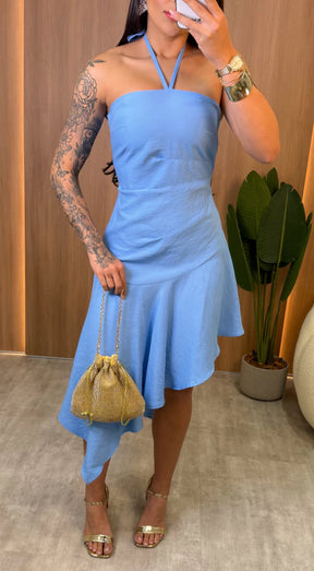 Vestido Luiza - Azul