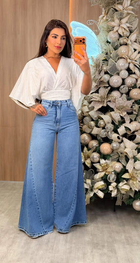 Calça Jeans Eloisa Wide Leg