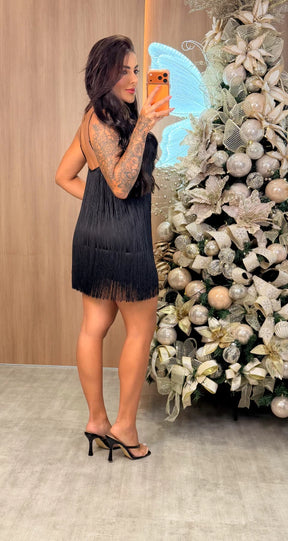 Vestido Rebeca- Preto