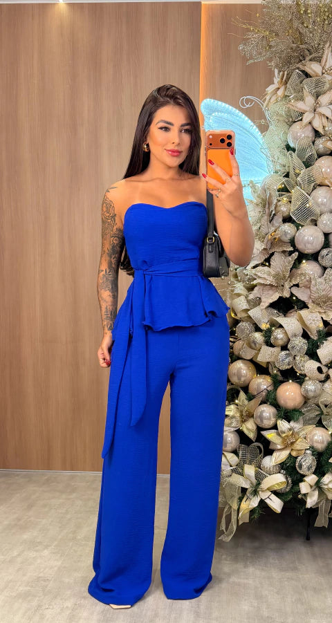 Conjunto Marina - Azul Royal