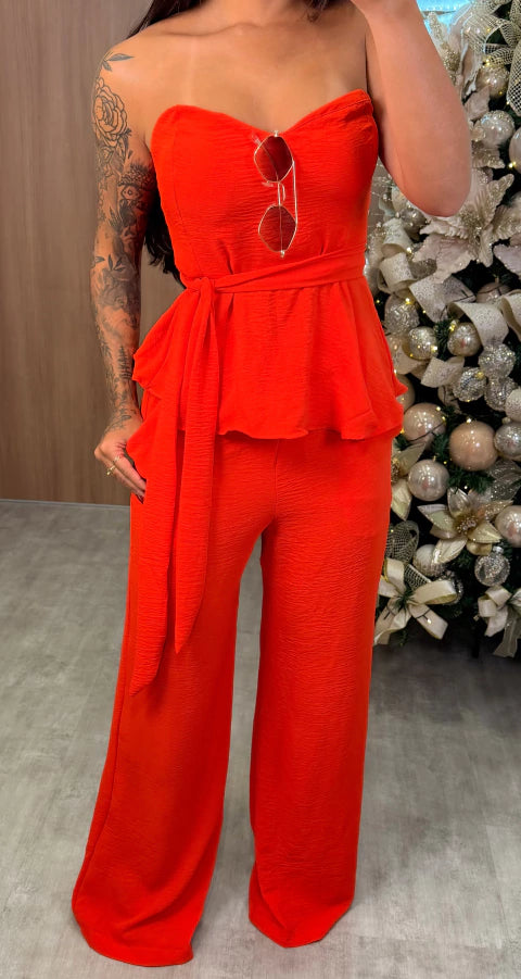 Conjunto Marina - Laranja