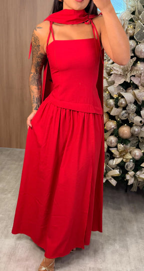 Vestido Lady - Vermelho
