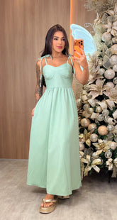Vestido Agata - Verde
