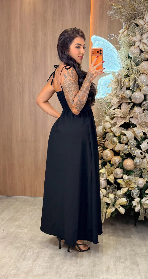 Vestido Agata - Preto