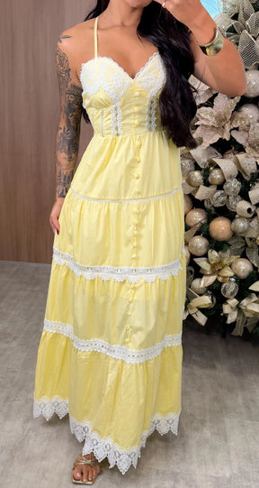 Vestido Alice - Amarelo