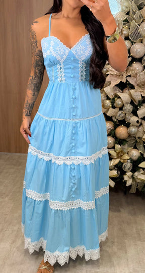 Vestido Alice - Azul