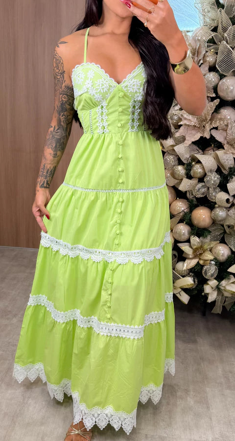 Vestido Alice - Verde