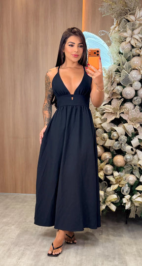 Vestido Débora- Preto