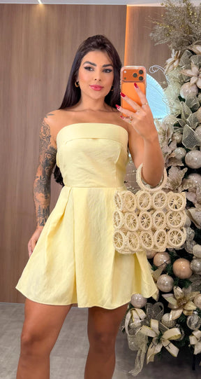 Vestido Jennifer- Amarelo