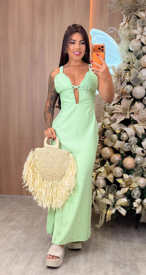 Vestido Melanie- Verde