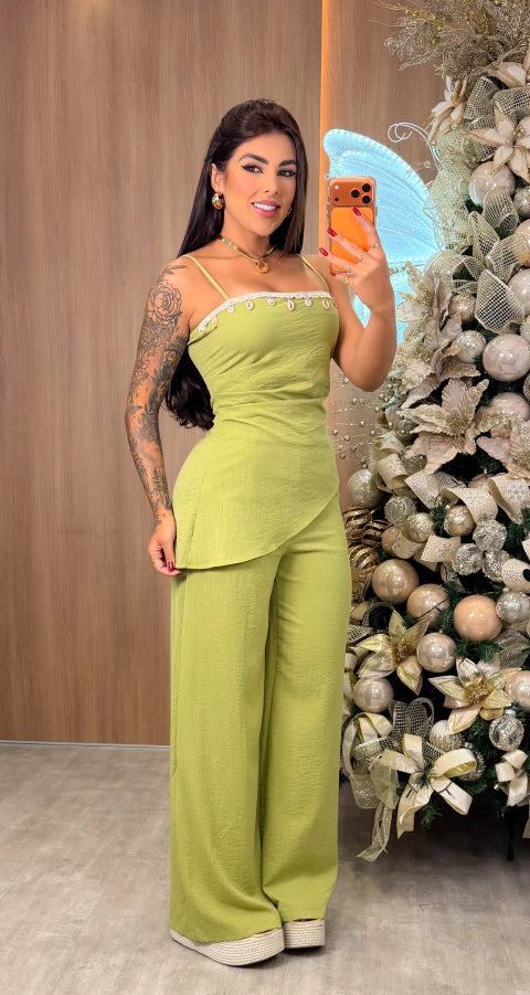 Conjunto Andréia - Verde