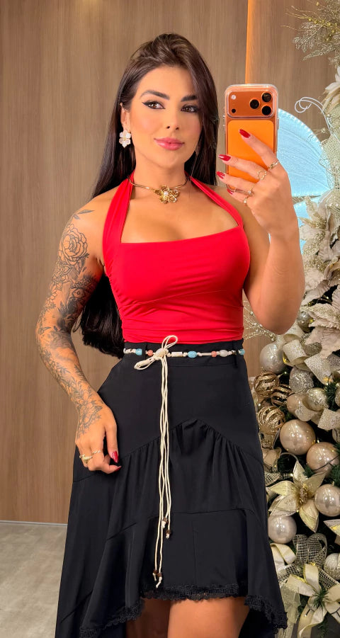 Blusa Suplex Liz - Vermelha