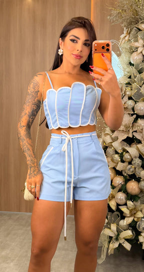 Conjunto Merlía - Azul