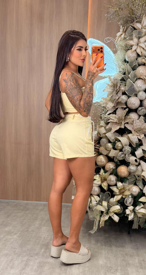 Conjunto Merlía - Amarelo