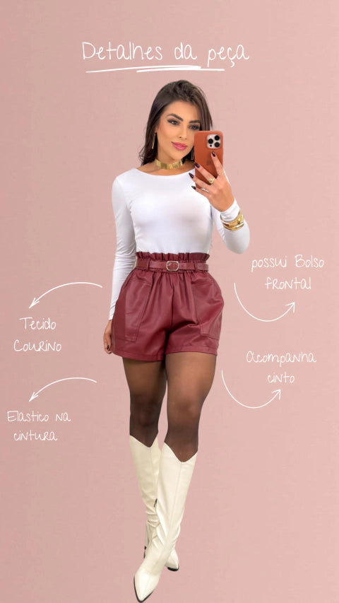 Short Courino Camila - Marsala